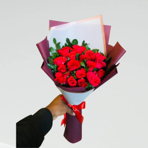 Lovely Red Roses Bouquet