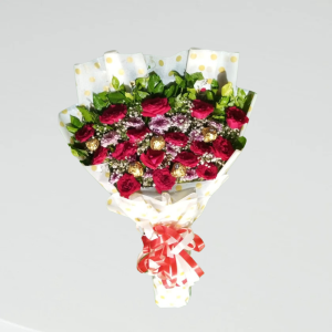 Pink & Red Roses Bouquet