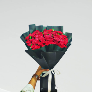 Simple Red Roses Bouquet
