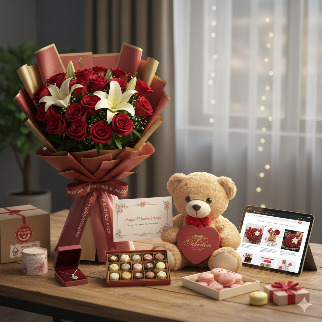 Best Online Stores to Buy Valentine’s Day Gifts in Pakistan