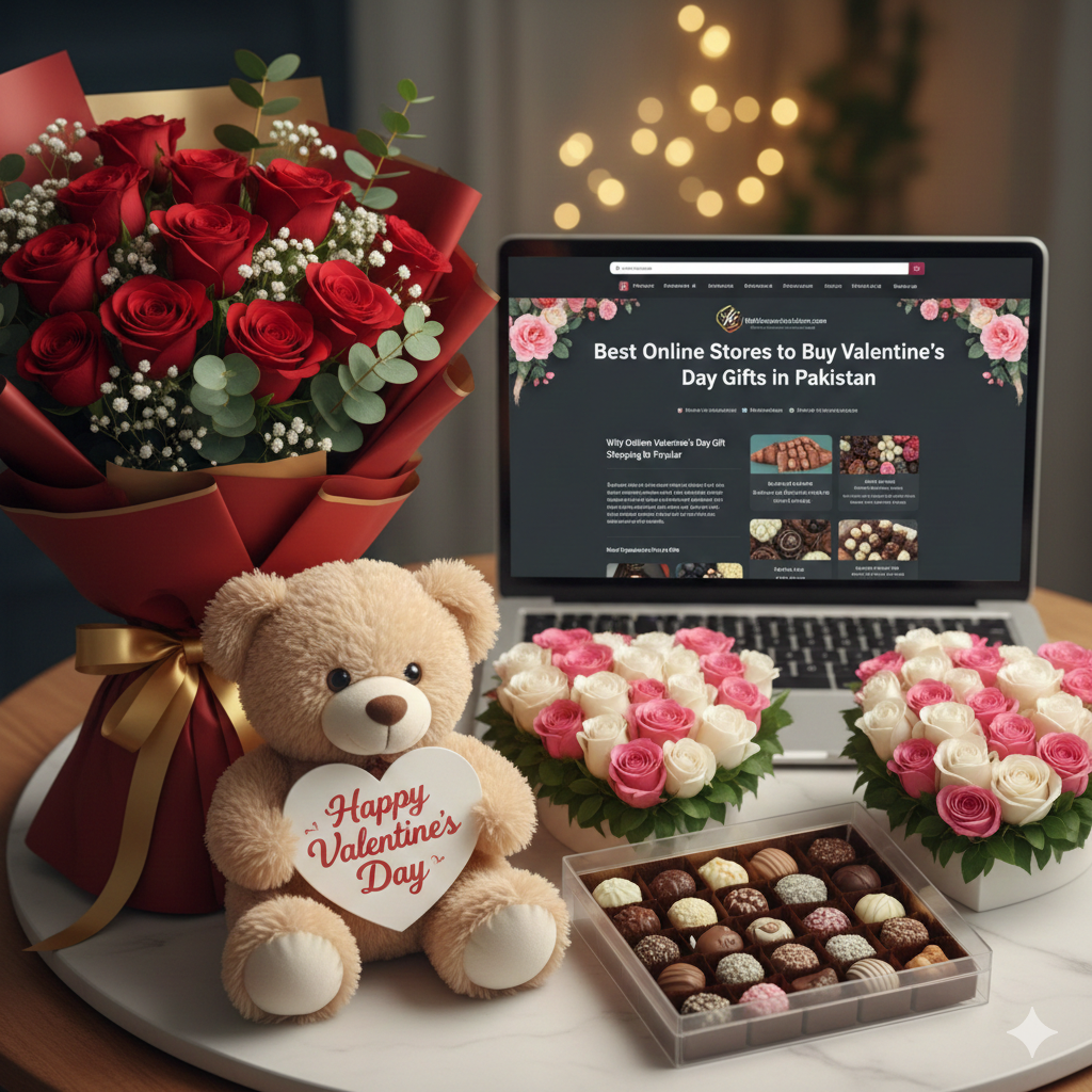 Best Online Stores to Buy Valentine’s Day Gifts in Pakistan
