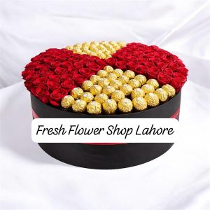 CHOCOLATE & FLOWER BOX